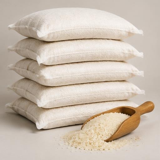Parboiled rice · 50kg bags