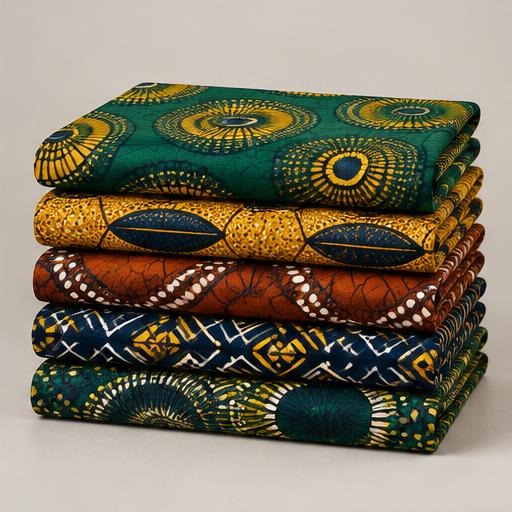 African print textile fabric